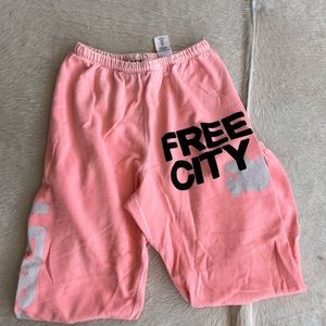 2 pair of FREE CITY sweats for sale